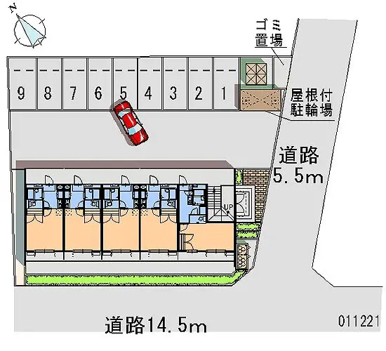 ★手数料０円★名古屋市西区児玉３丁目　月極駐車場（LP）